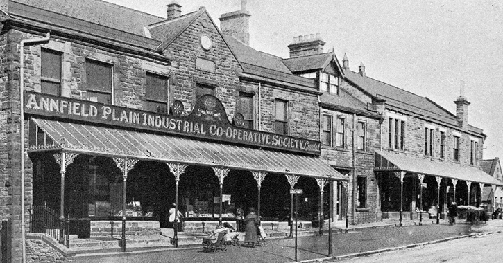 the co-op store at Beamish Museum